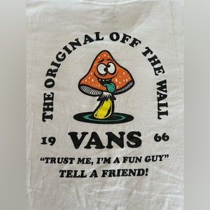 Vans off the wall mushroom T-shirt